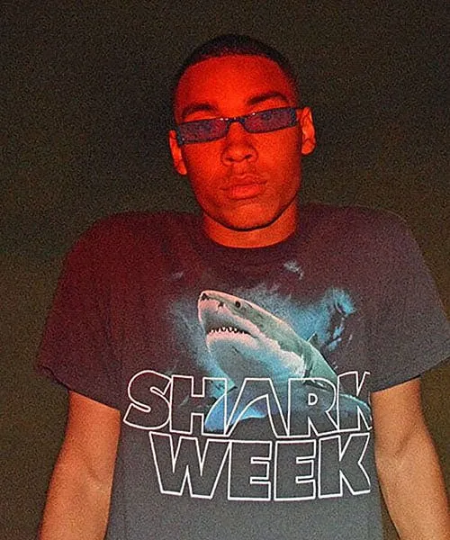 BRATZ Smoky Lilac Square Sunglasses sold by Giant Vintage product image thumbnail 4