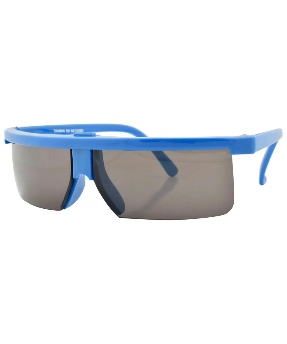 SQUATTER Blue Fashion-Forward Sunglasses sold by Giant Vintage product image thumbnail 2