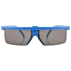 SQUATTER Blue Fashion-Forward Sunglasses sold by Giant Vintage