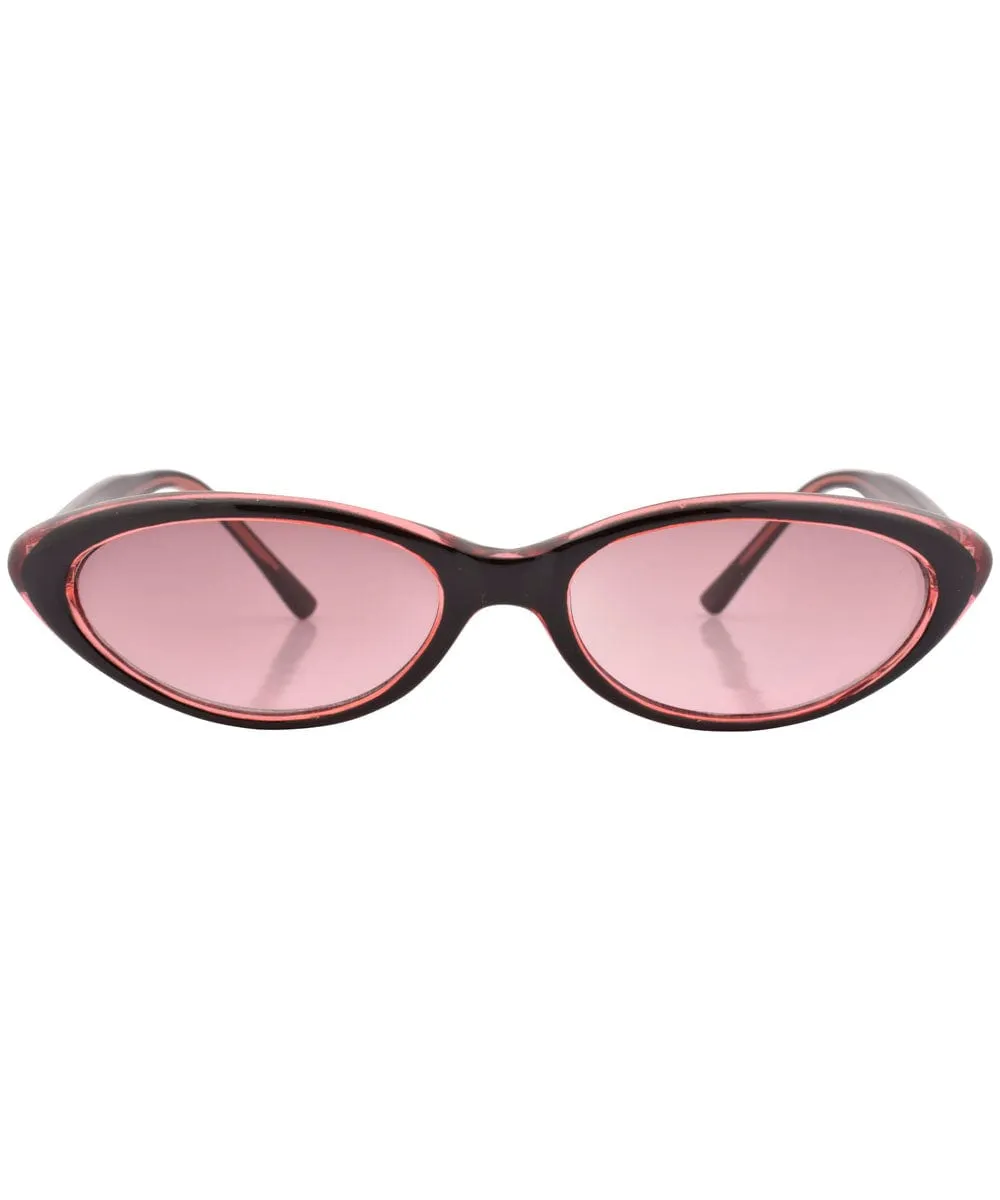 SQUIDDLE Pink Cat-Eye Sunglasses sold by Giant Vintage product image thumbnail 3