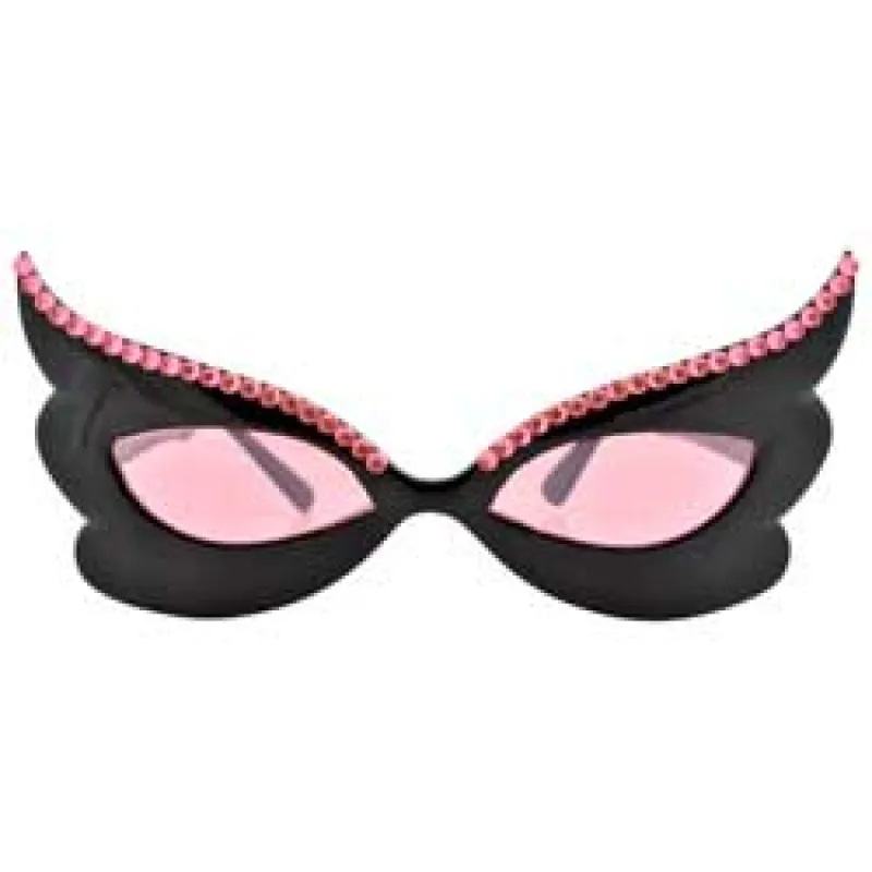 FAIRE Pink/Pink Cat-Eye Sunglasses sold by Giant Vintage