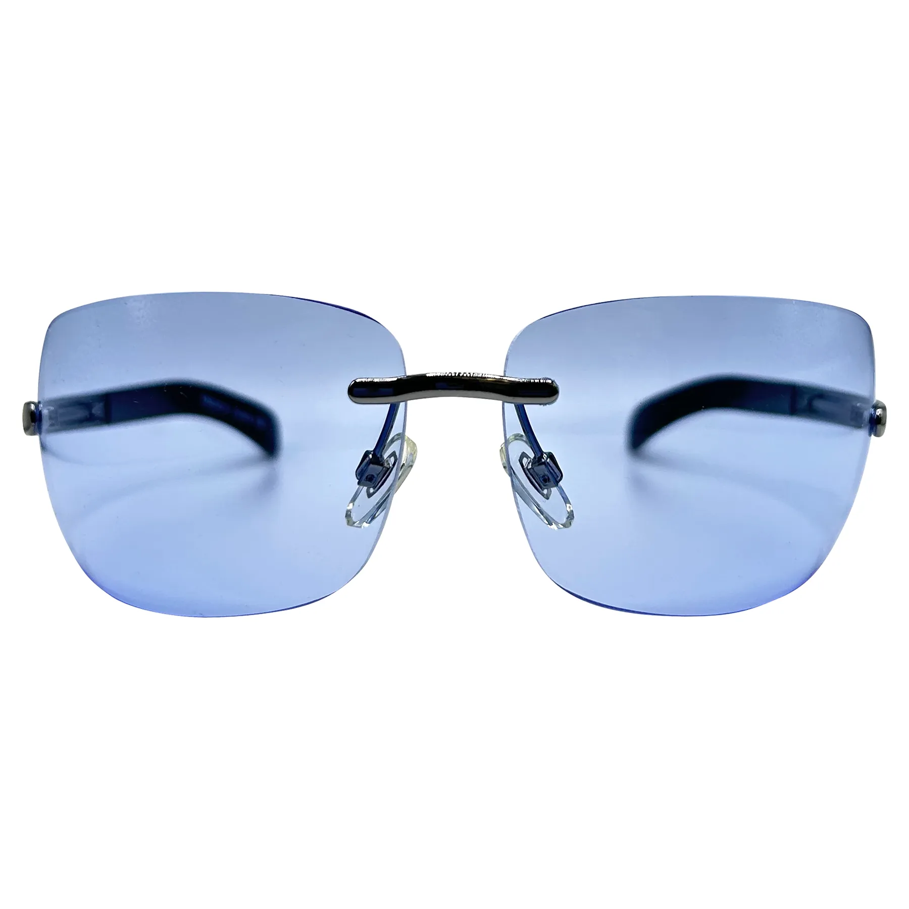 BLOSSOM Rimless Y2k Sunglasses sold by Giant Vintage product image thumbnail 3