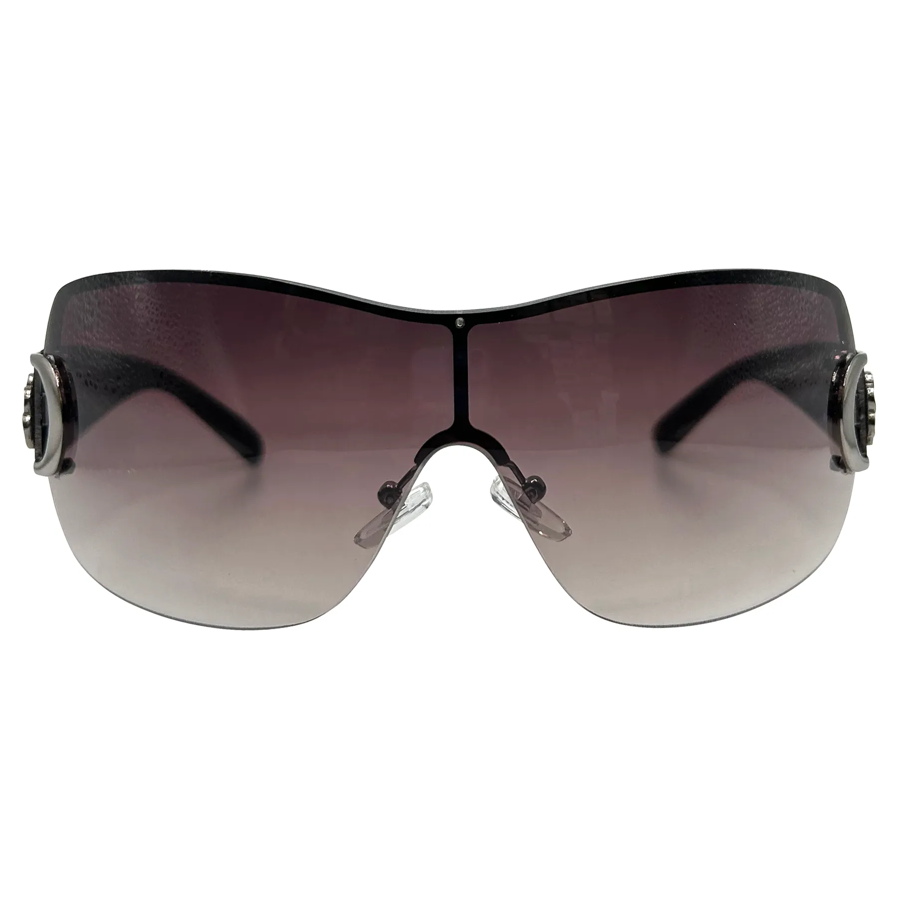 IRIS Shield Y2K Sunglasses sold by Giant Vintage product image thumbnail 3