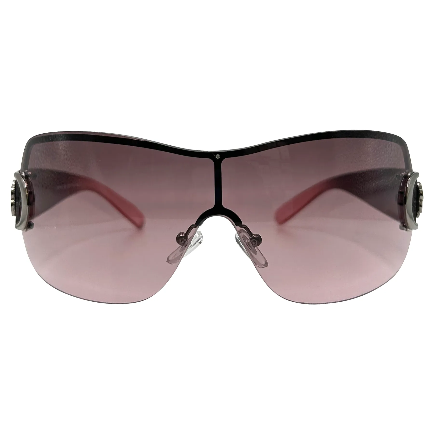 IRIS Shield Y2K Sunglasses sold by Giant Vintage product image thumbnail 5
