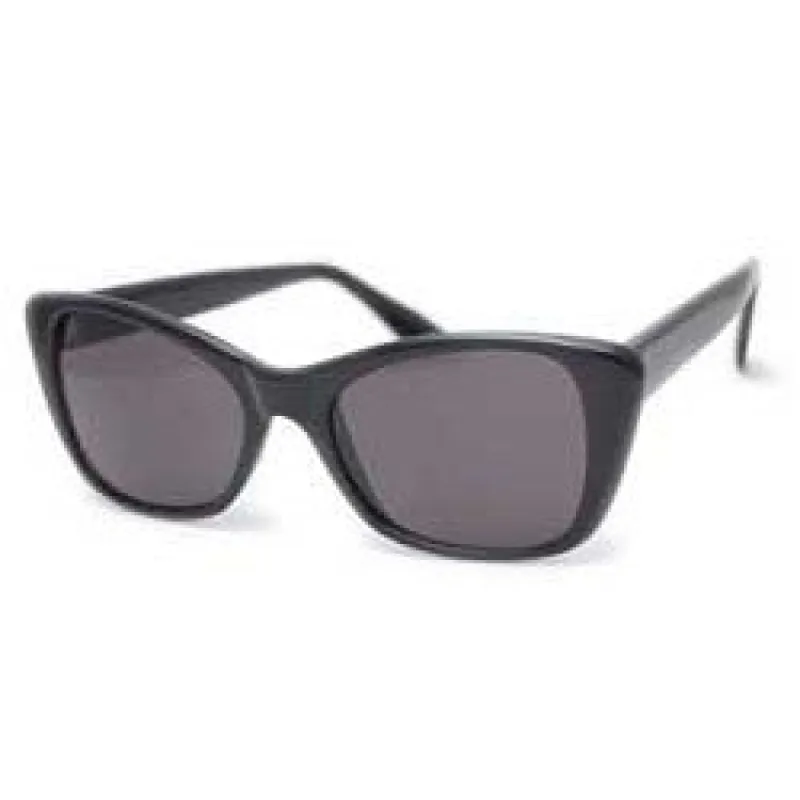 BEE Black Mod Cat-Eye Sunglasses sold by Giant Vintage