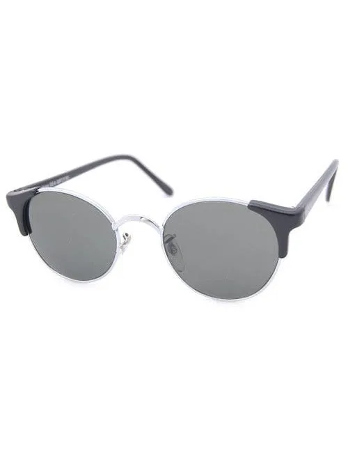 TRIBECA Silver 90s Cat-Eye Classic Sunglasses sold by Giant Vintage