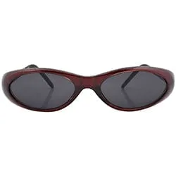 CAT-TAGEOUS Maroon Cat-Eye Sunglasses sold by Giant Vintage