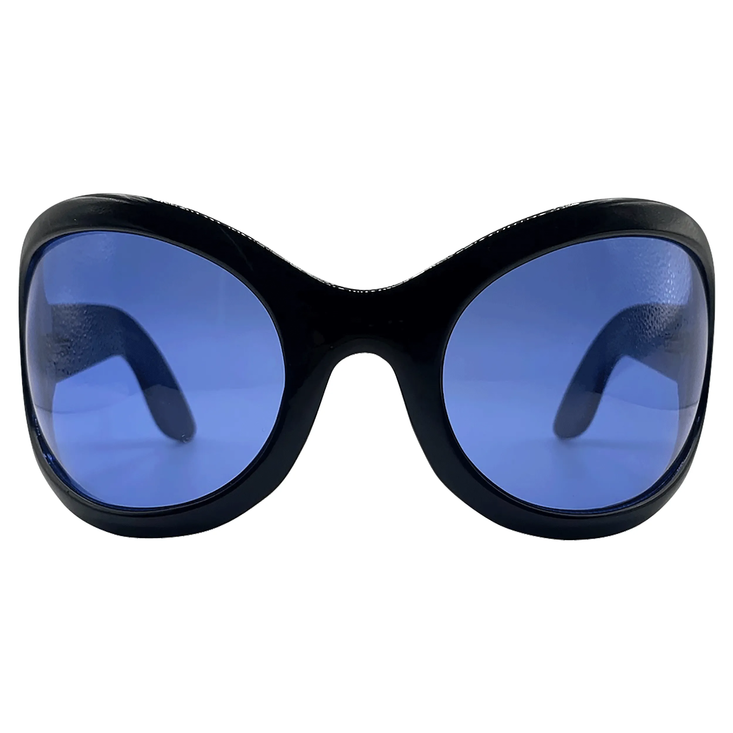 BIGGIE 90s Oversized Bug-Eye Sunglasses sold by Giant Vintage