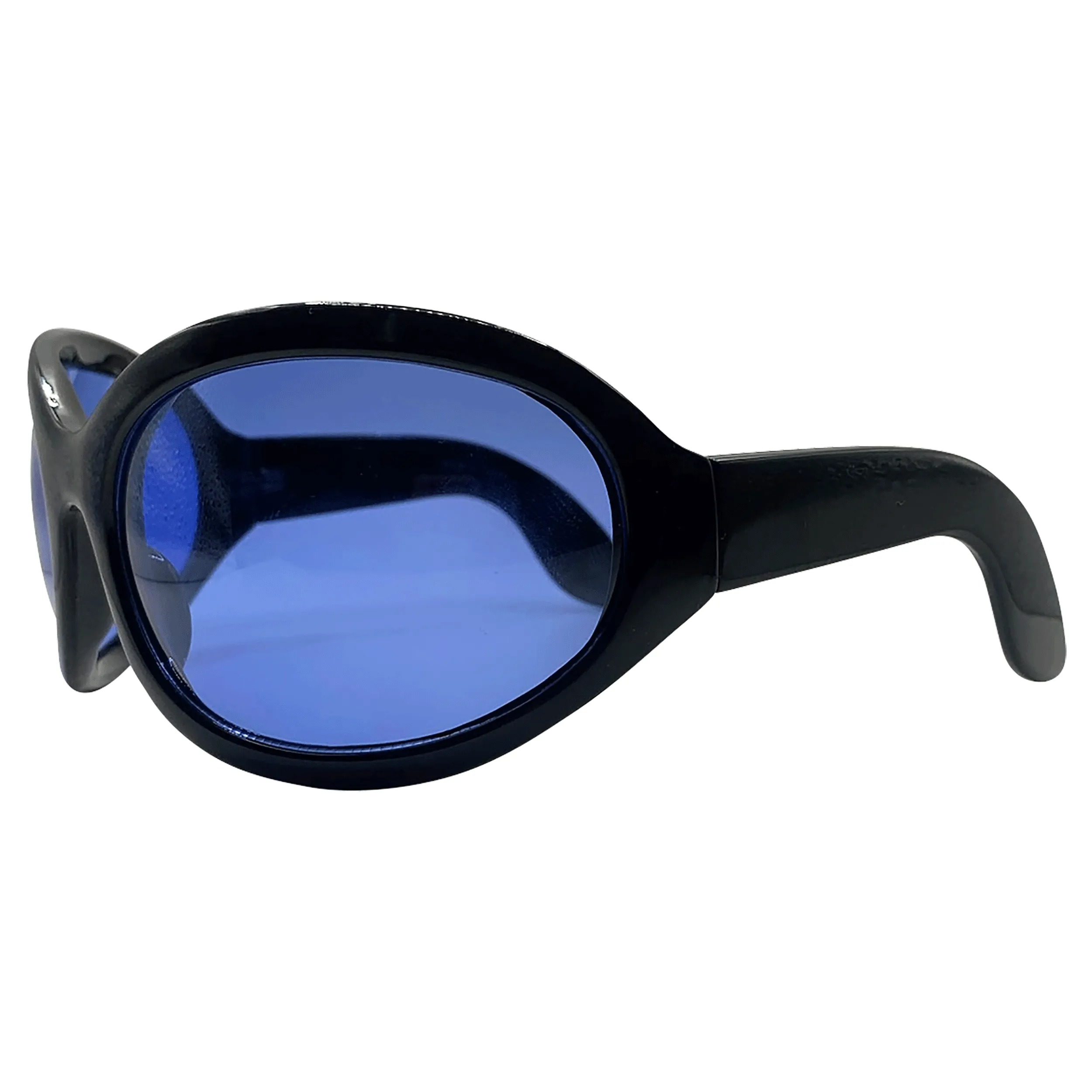BIGGIE 90s Oversized Bug-Eye Sunglasses sold by Giant Vintage product image thumbnail 3