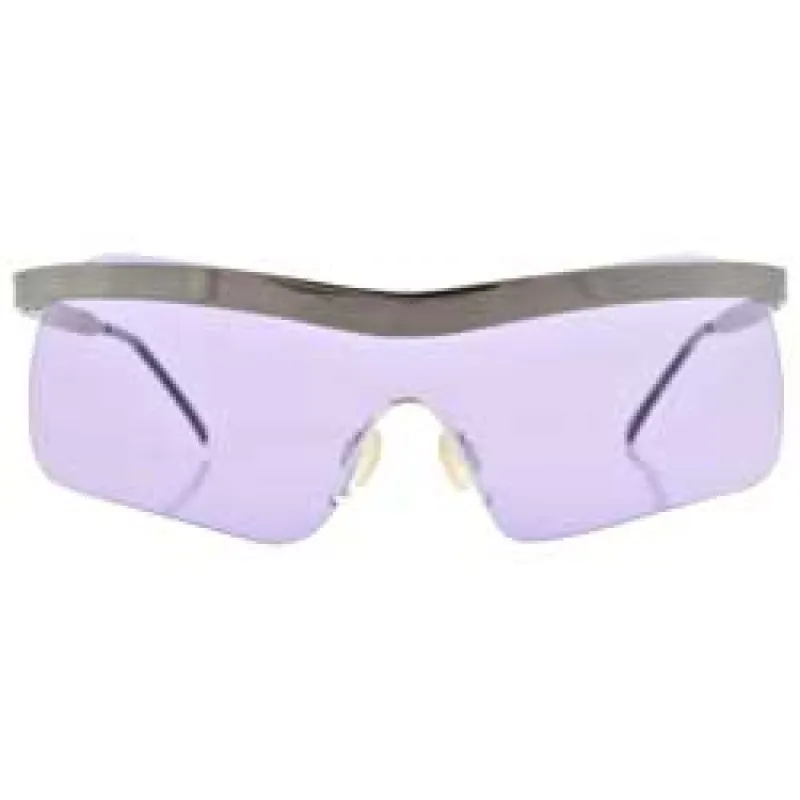 SHOWBOAT Purple Rimless Sunglasses sold by Giant Vintage