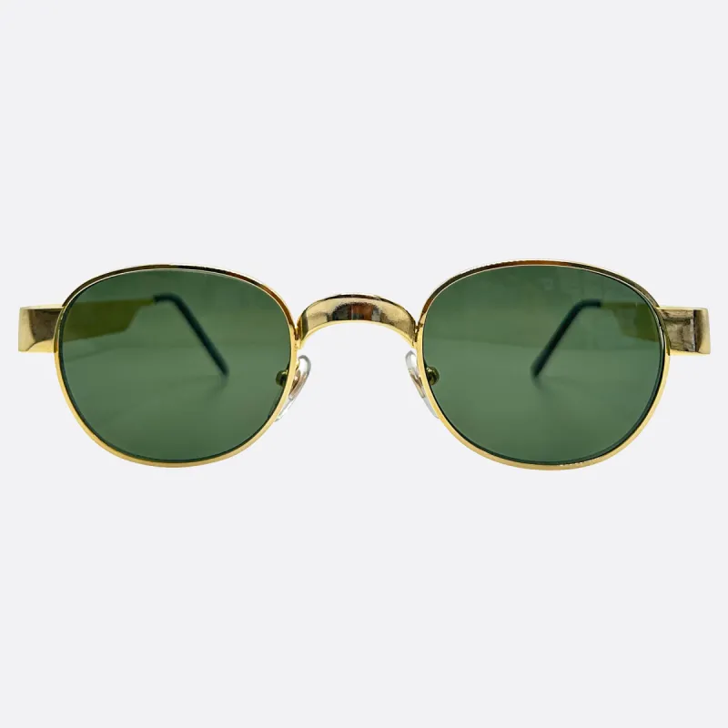 BASK Classic Round Retro Sunglasses sold by Giant Vintage