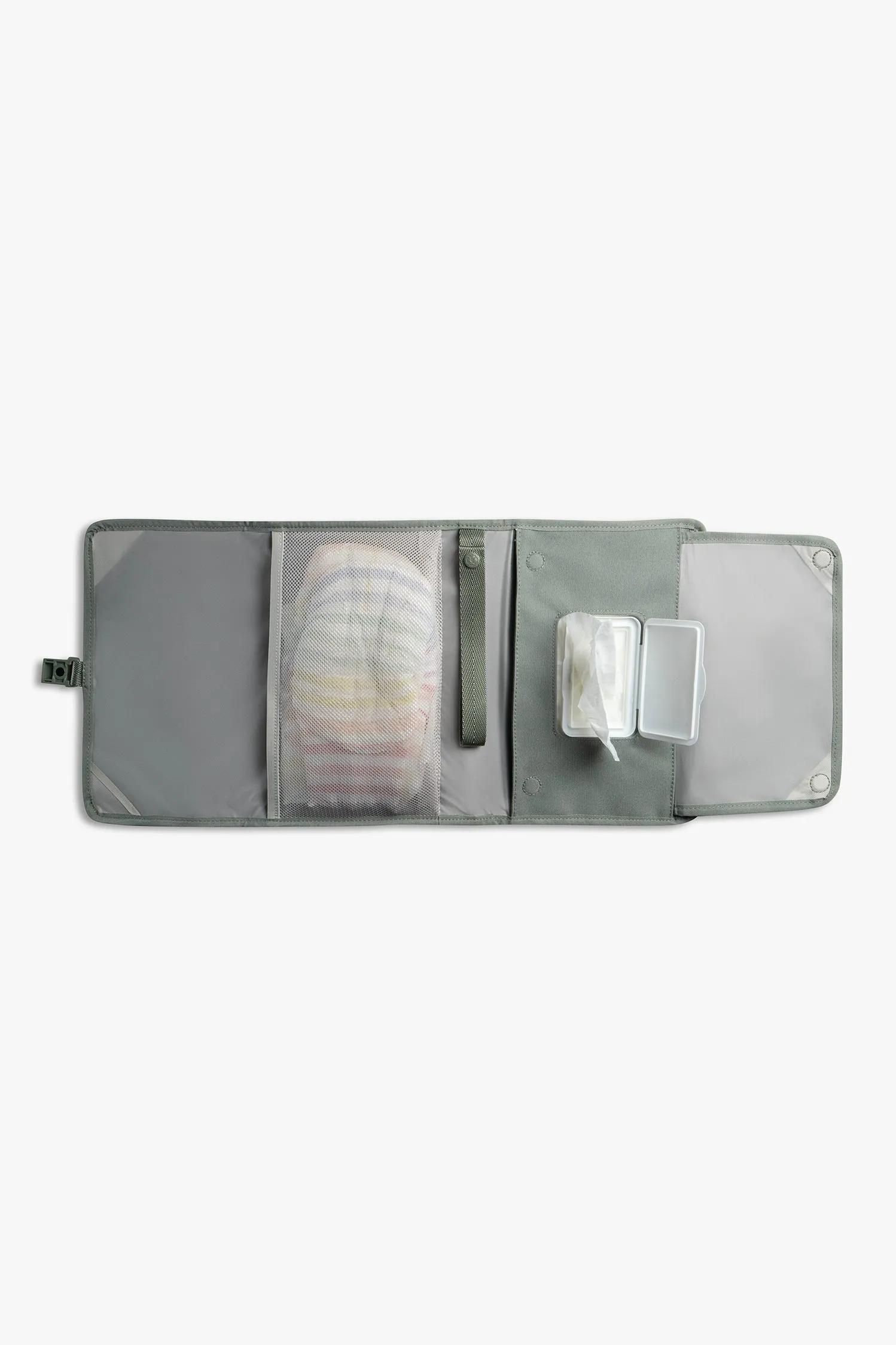 Go Anywhere Changing Wallet / Outdoorsy Sage sold by Huhu product image thumbnail 2