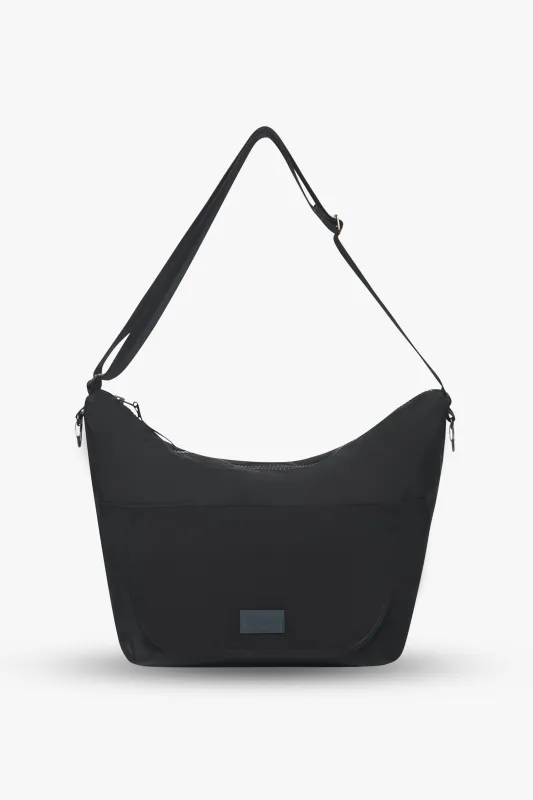 Roam Crossbody Diaper Bag / Mid(dle of the)night Black sold by Huhu