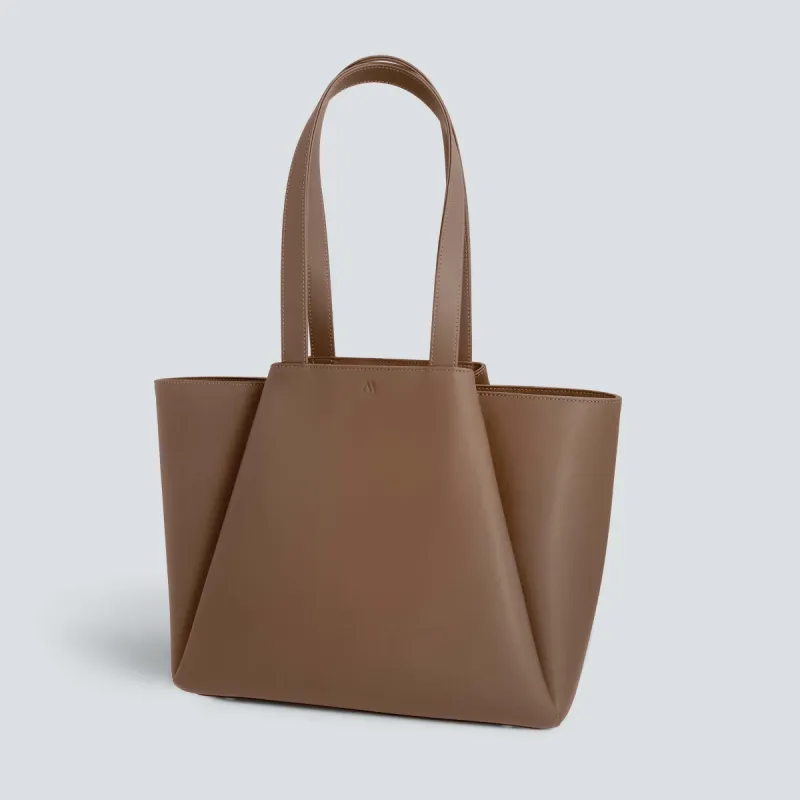 Midi Pyramid - warm taupe sold by Kaai nv