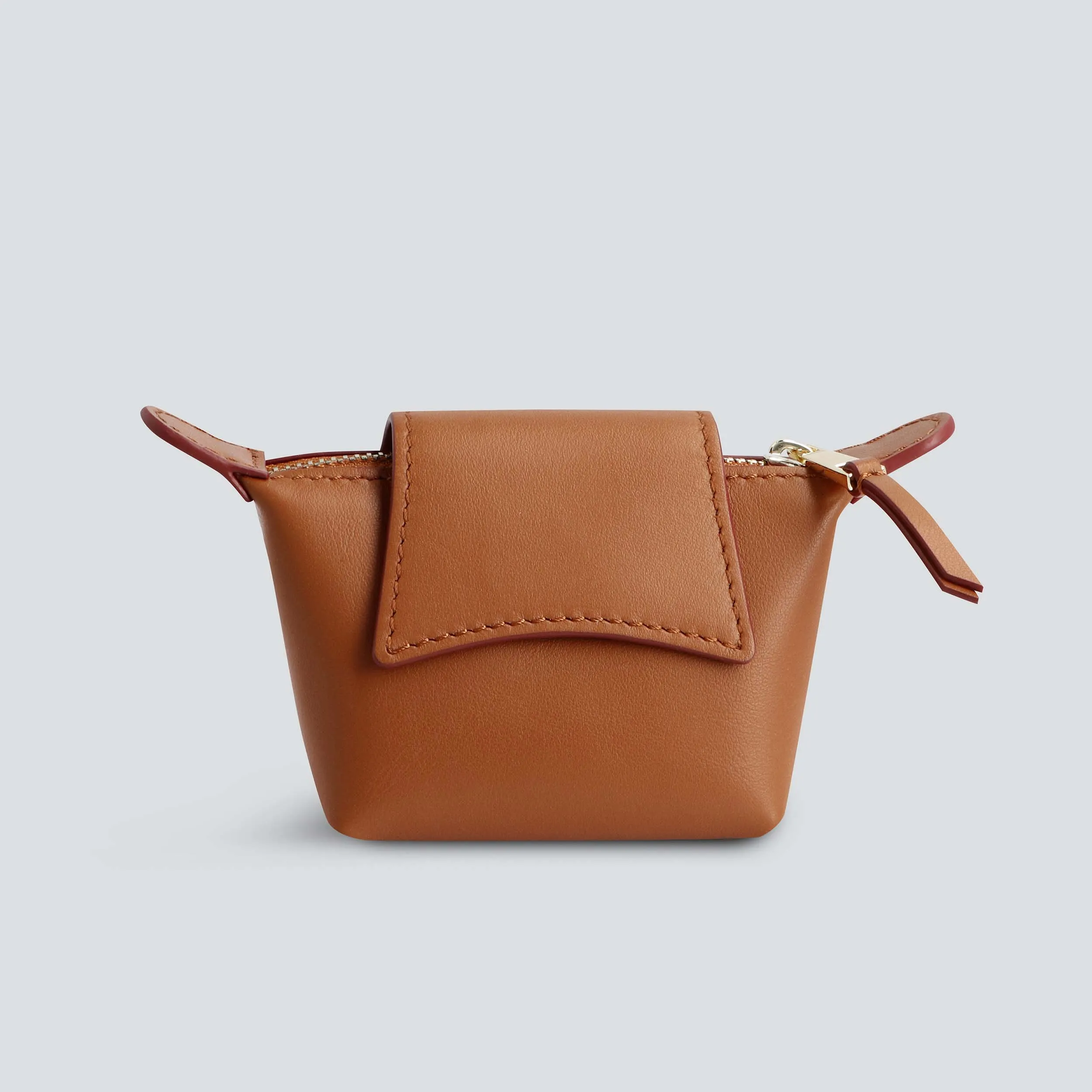 Arch Coin Purse - cognac sold by Kaai nv