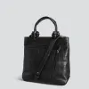 Mini Loop - soft croco black sold by Kaai nv