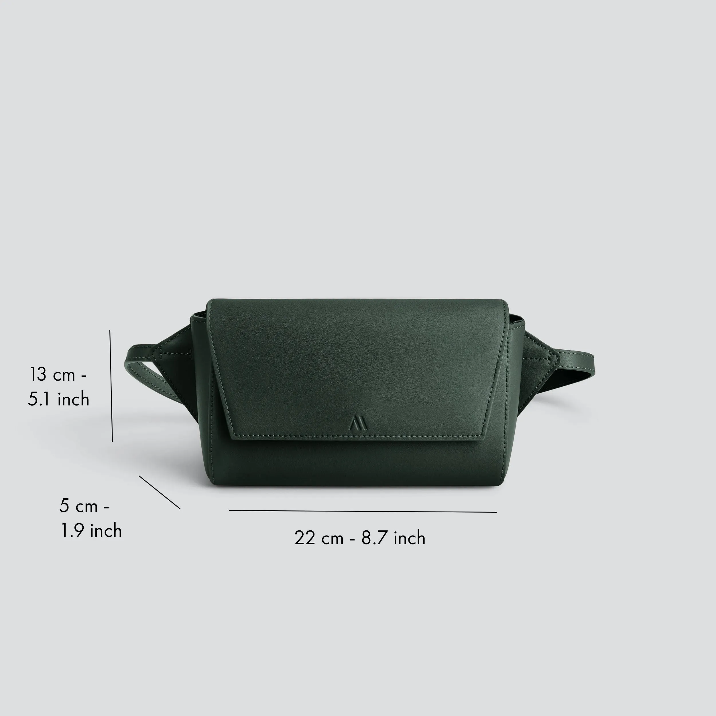 Ikon Belt Bag - forest green sold by Kaai nv product image thumbnail 3