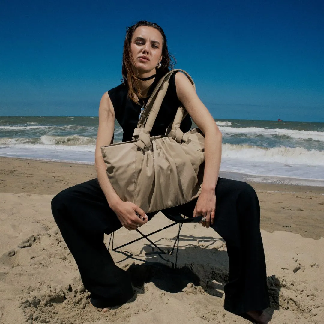 Weekend bag - sand sold by Kaai nv product image thumbnail 4