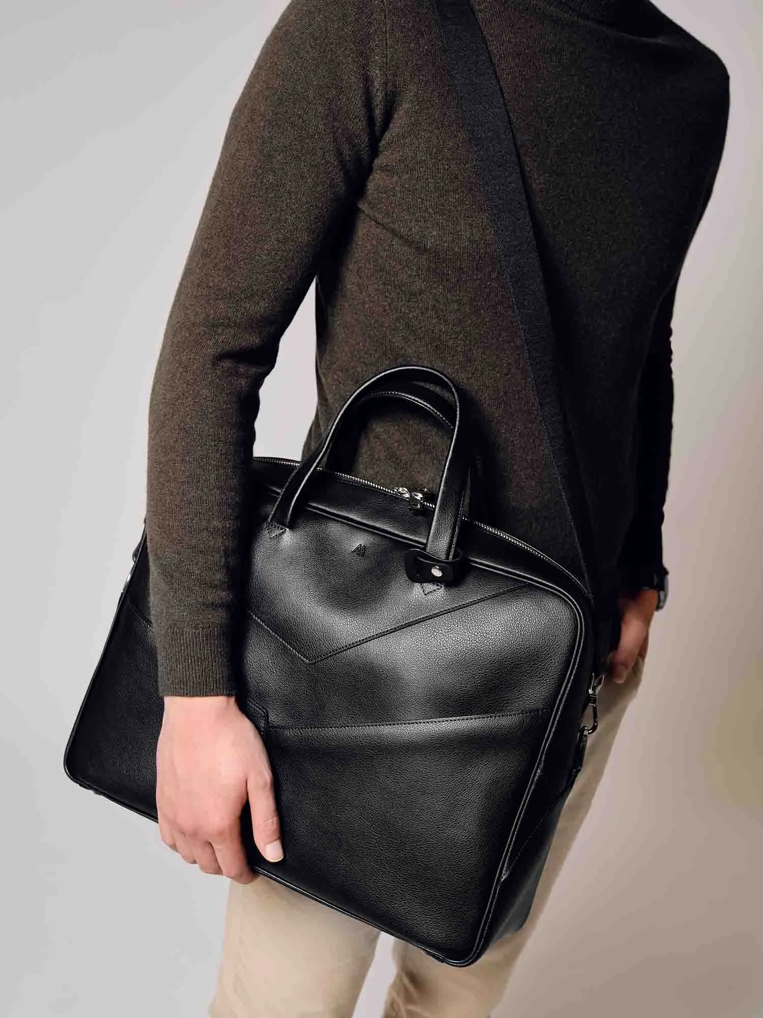 Men's Bowler - grain black - travel edition sold by Kaai nv product image thumbnail 3