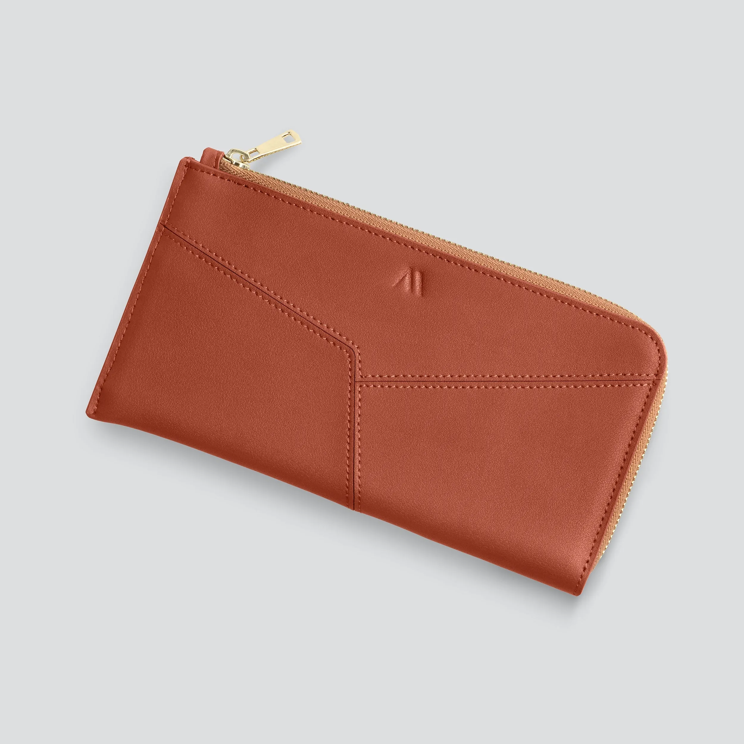 Large Wallet - terracotta sold by Kaai nv