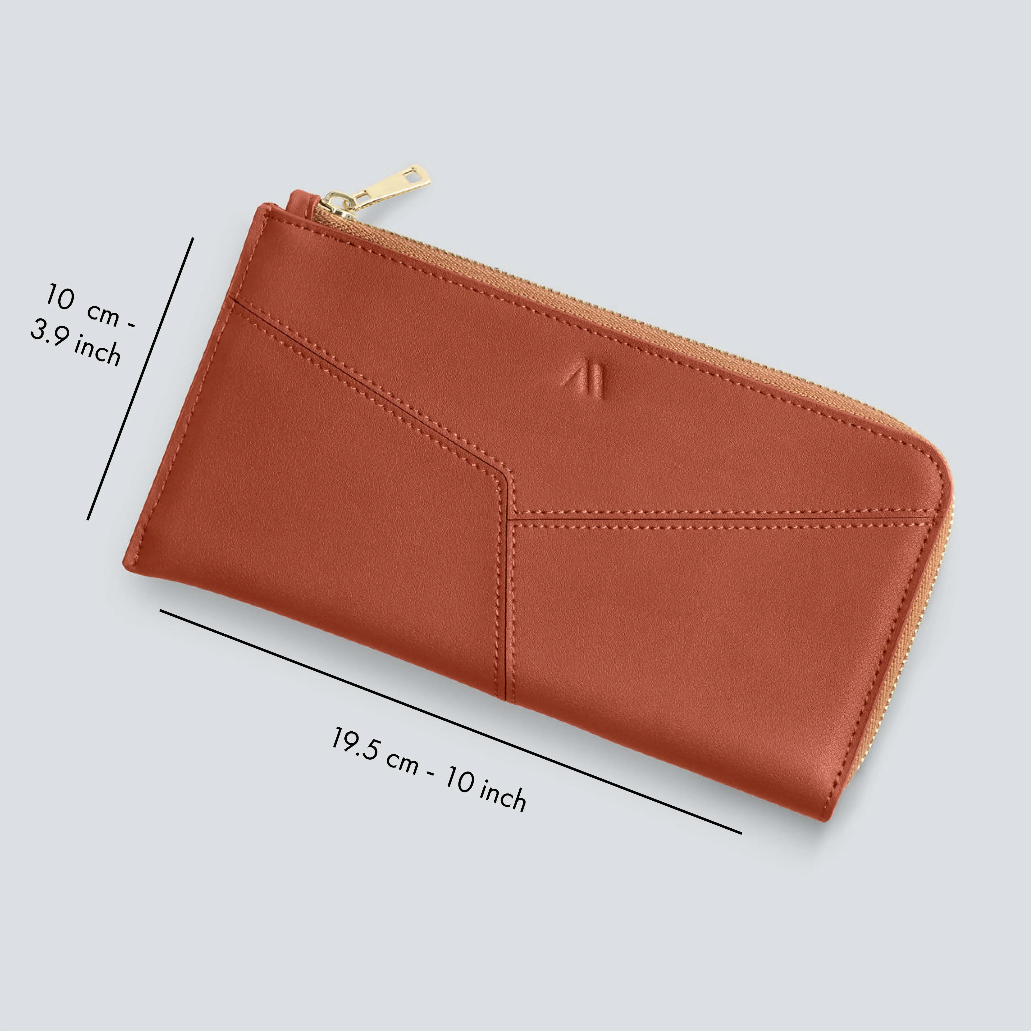 Large Wallet - terracotta sold by Kaai nv product image thumbnail 2
