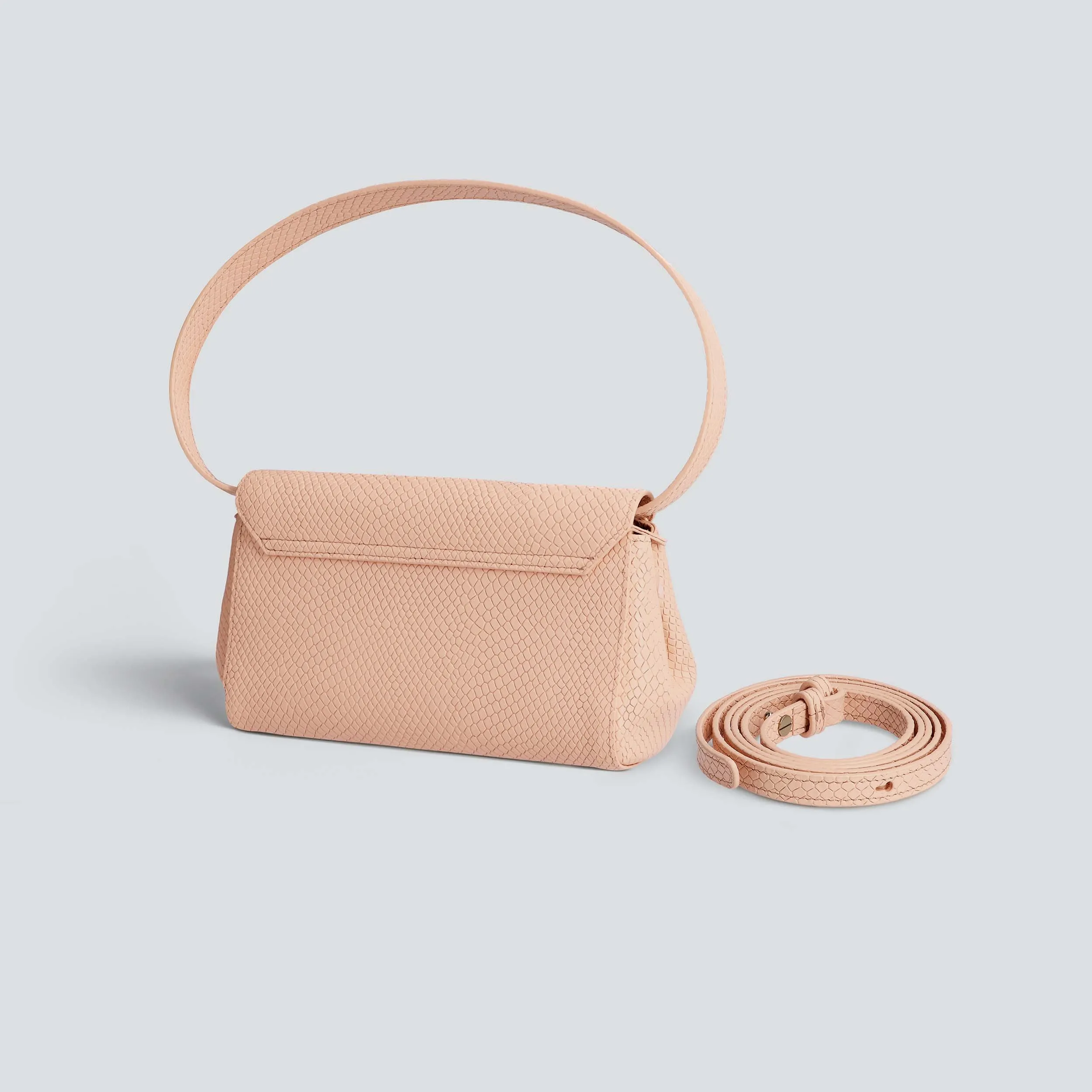 Ikon clutch - lizard peach sold by Kaai nv product image thumbnail 5