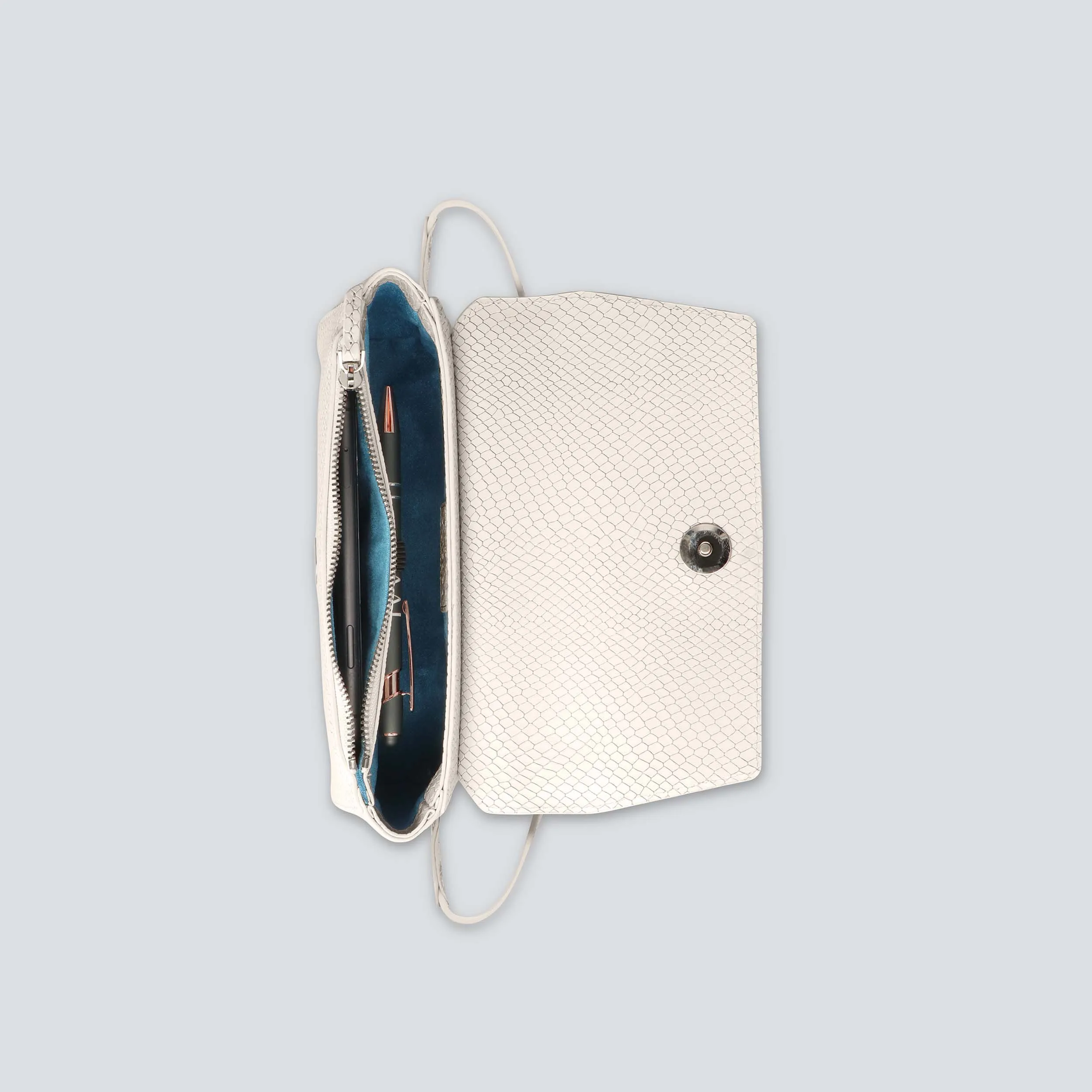 Ikon Belt Bag - lizard ice white sold by Kaai nv product image thumbnail 2