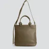 Mini Loop - nappa dark khaki sold by Kaai nv