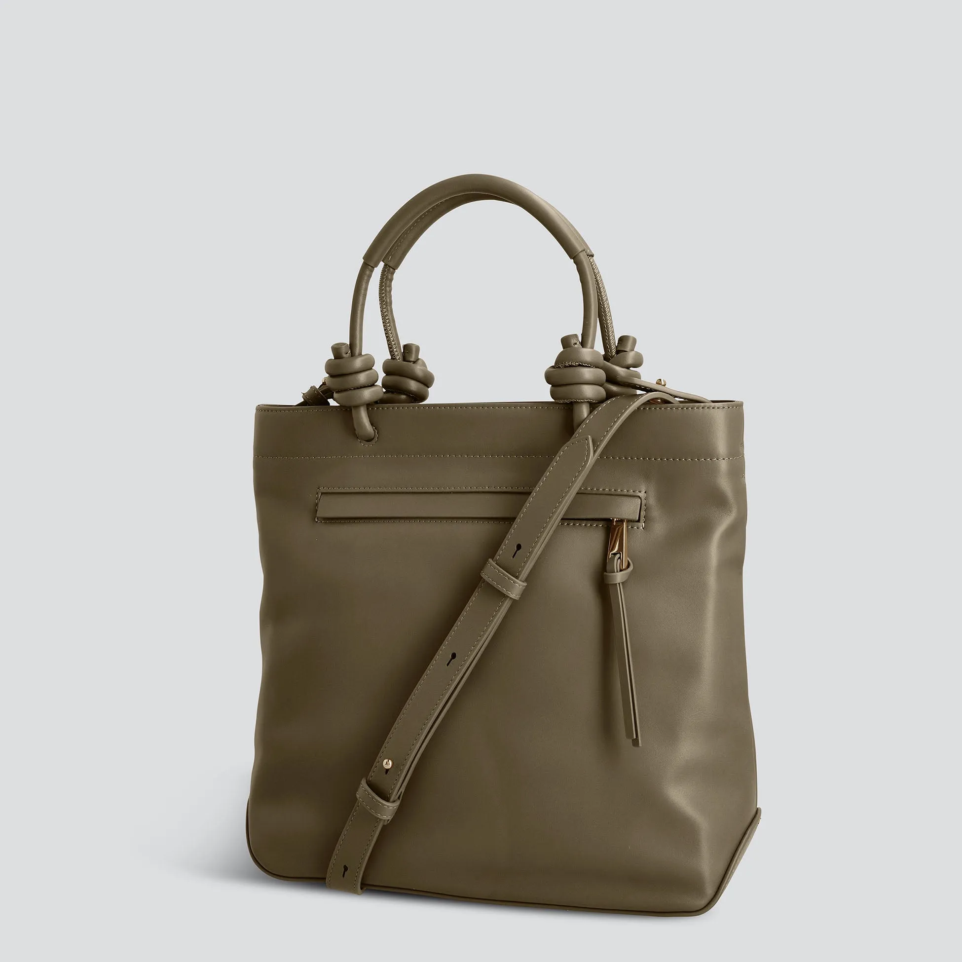 Mini Loop - nappa dark khaki sold by Kaai nv product image thumbnail 4