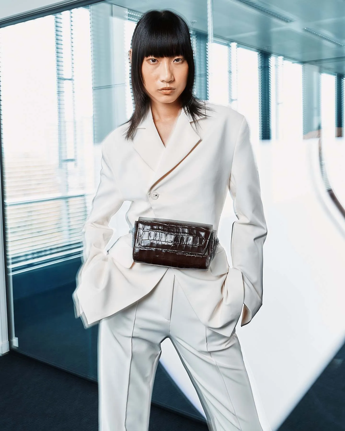 Ikon Belt Bag - croco fondant sold by Kaai nv product image thumbnail 5