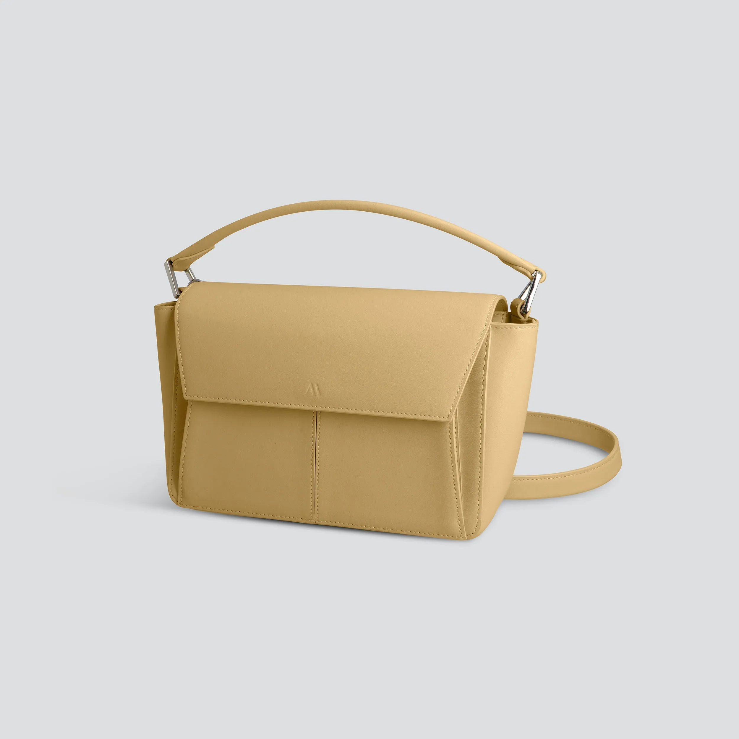 Ikon Shoulder Bag - retro yellow sold by Kaai nv