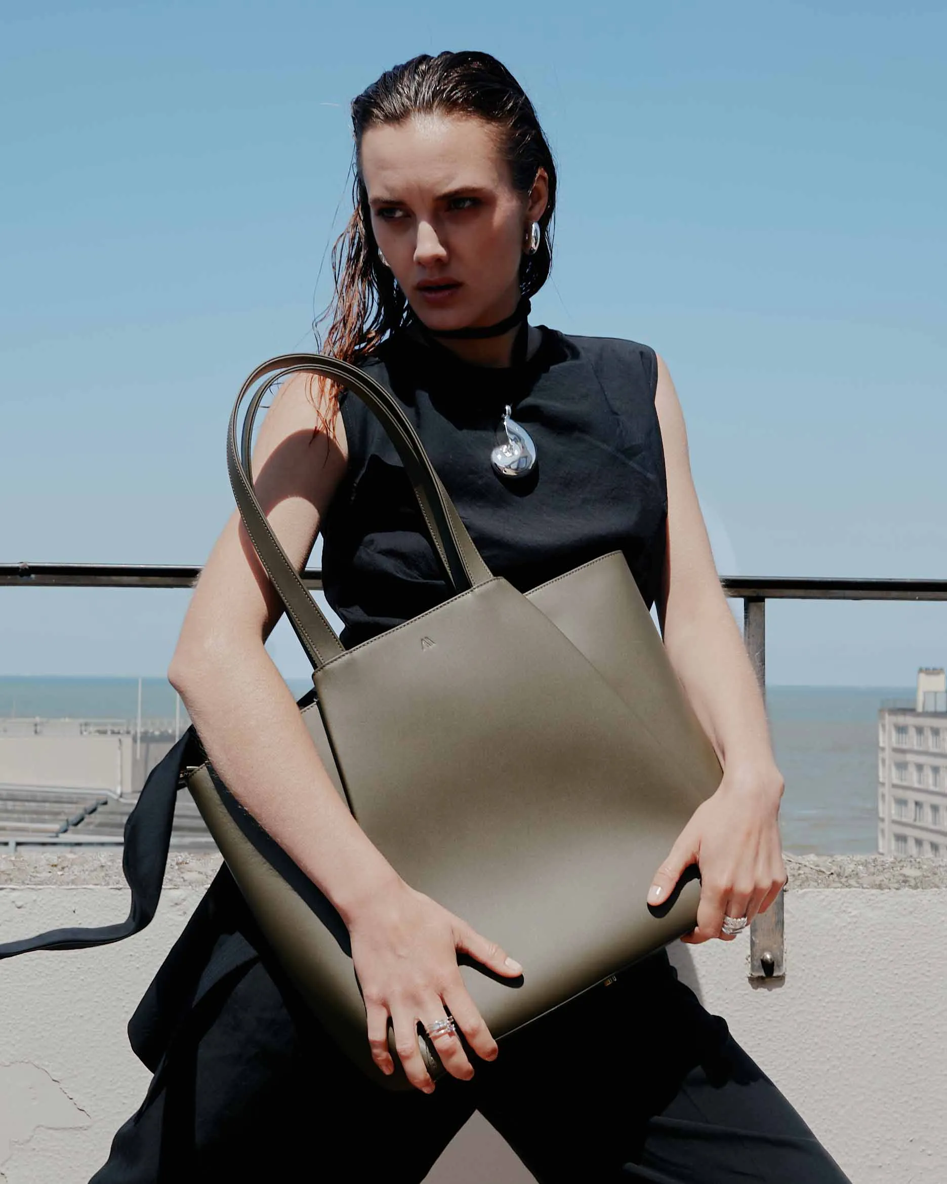 Pyramid - dark khaki sold by Kaai nv product image thumbnail 4