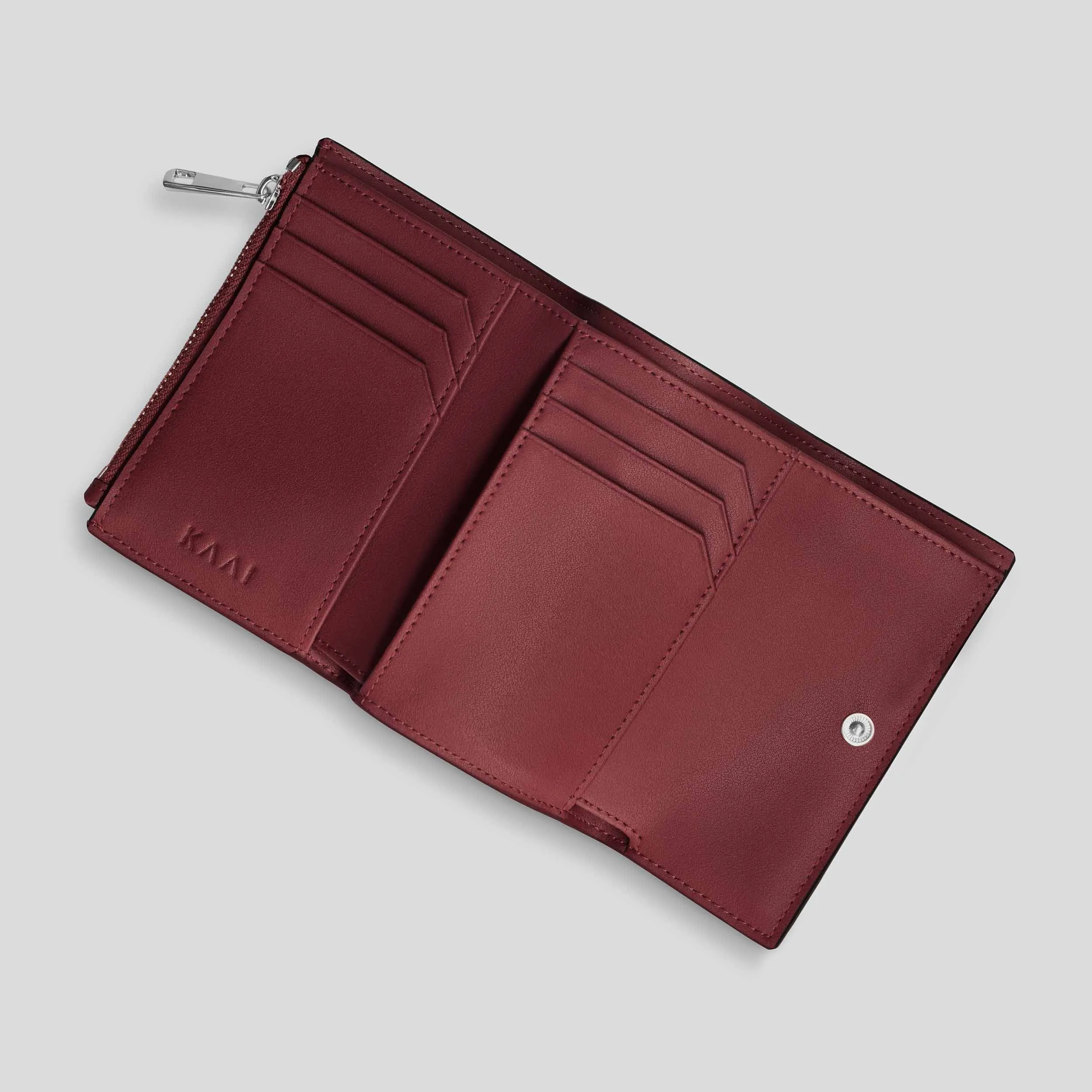 Helix wallet - aubergine sold by Kaai nv product image thumbnail 2