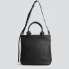Mini Loop - nappa black sold by Kaai nv