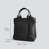 Mini Loop - nappa black sold by Kaai nv