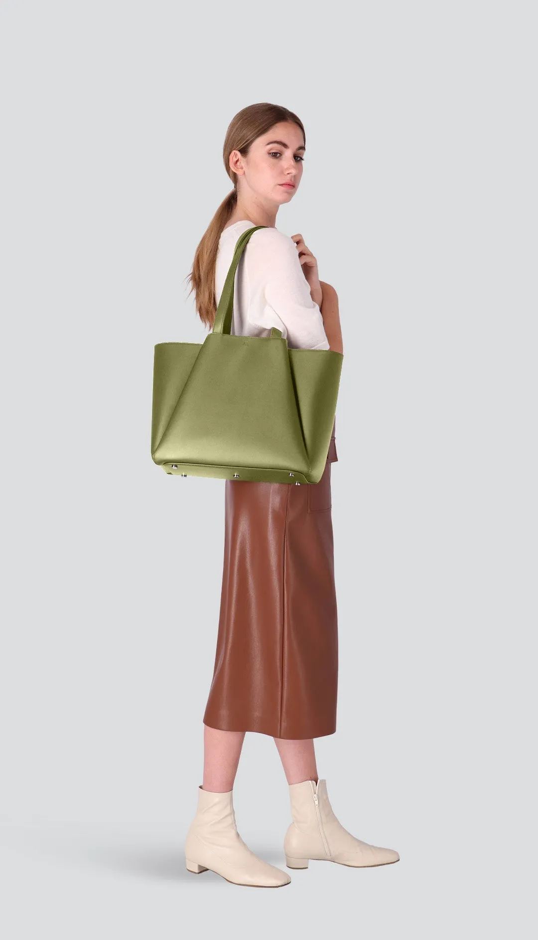 Midi Pyramid - light khaki sold by Kaai nv product image thumbnail 2