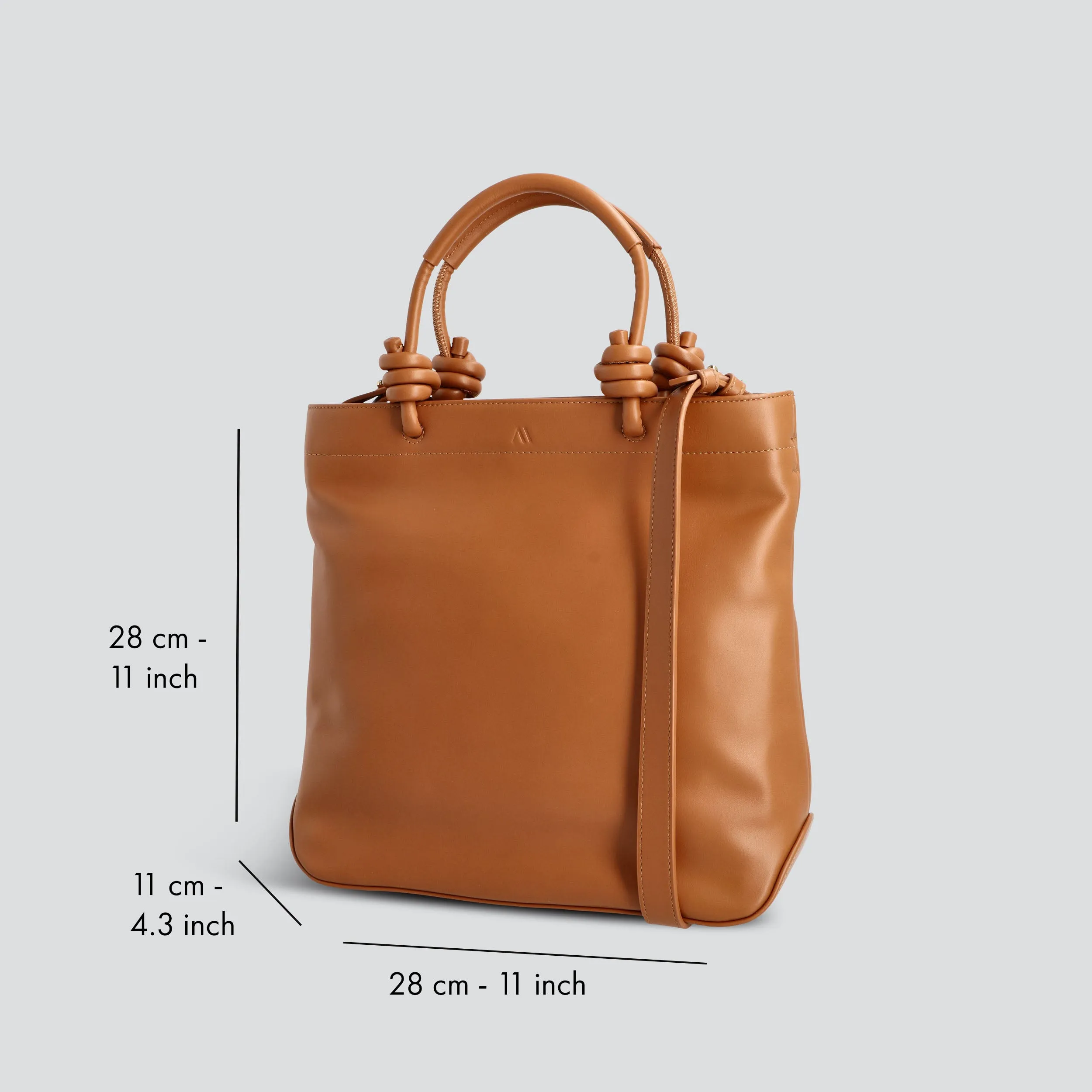 Mini Loop - nappa cognac sold by Kaai nv product image thumbnail 3