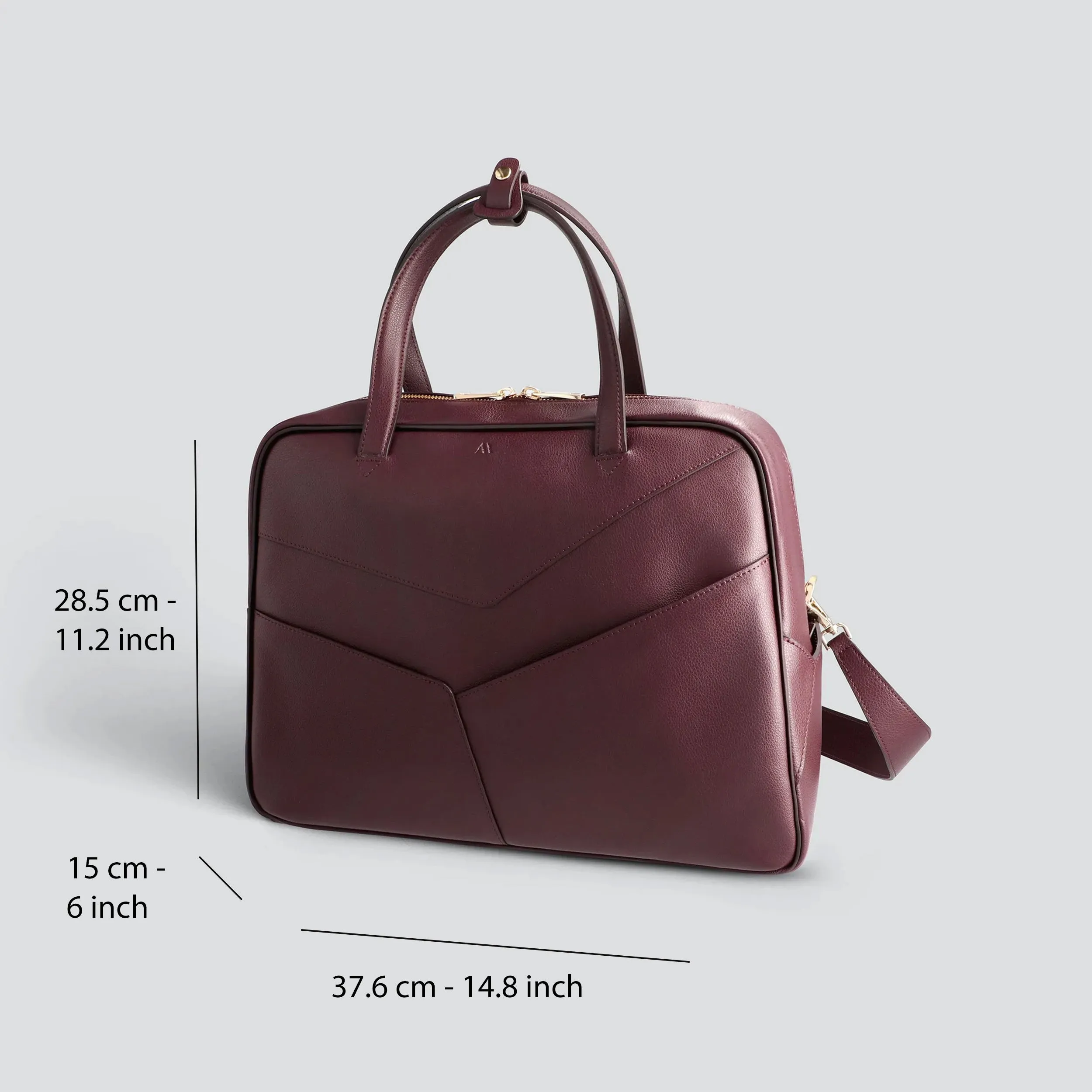 Bowler - grain aubergine sold by Kaai nv product image thumbnail 3