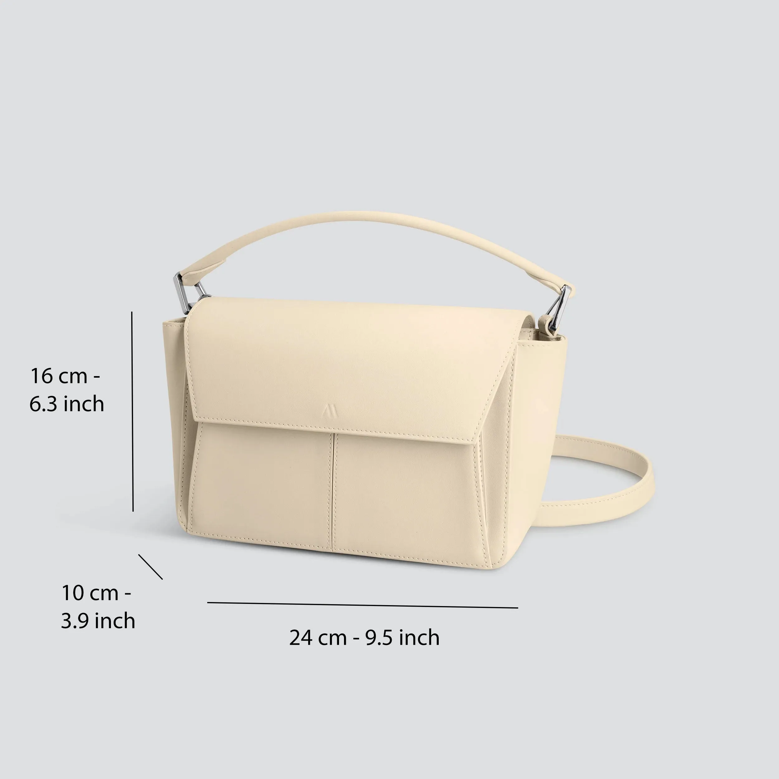 Ikon Shoulder Bag - bleached sand sold by Kaai nv product image thumbnail 3
