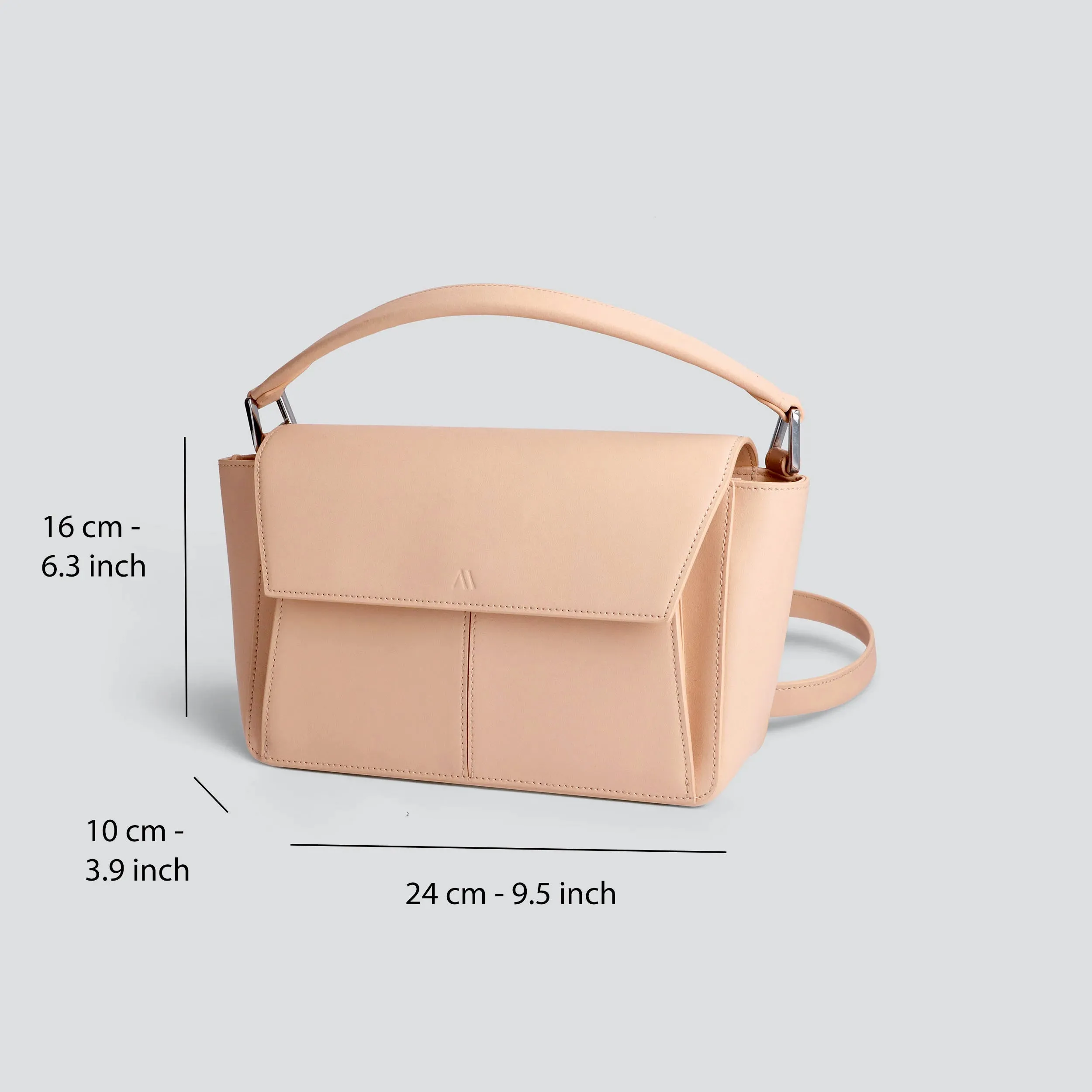 Ikon Shoulder Bag - peach sold by Kaai nv product image thumbnail 3