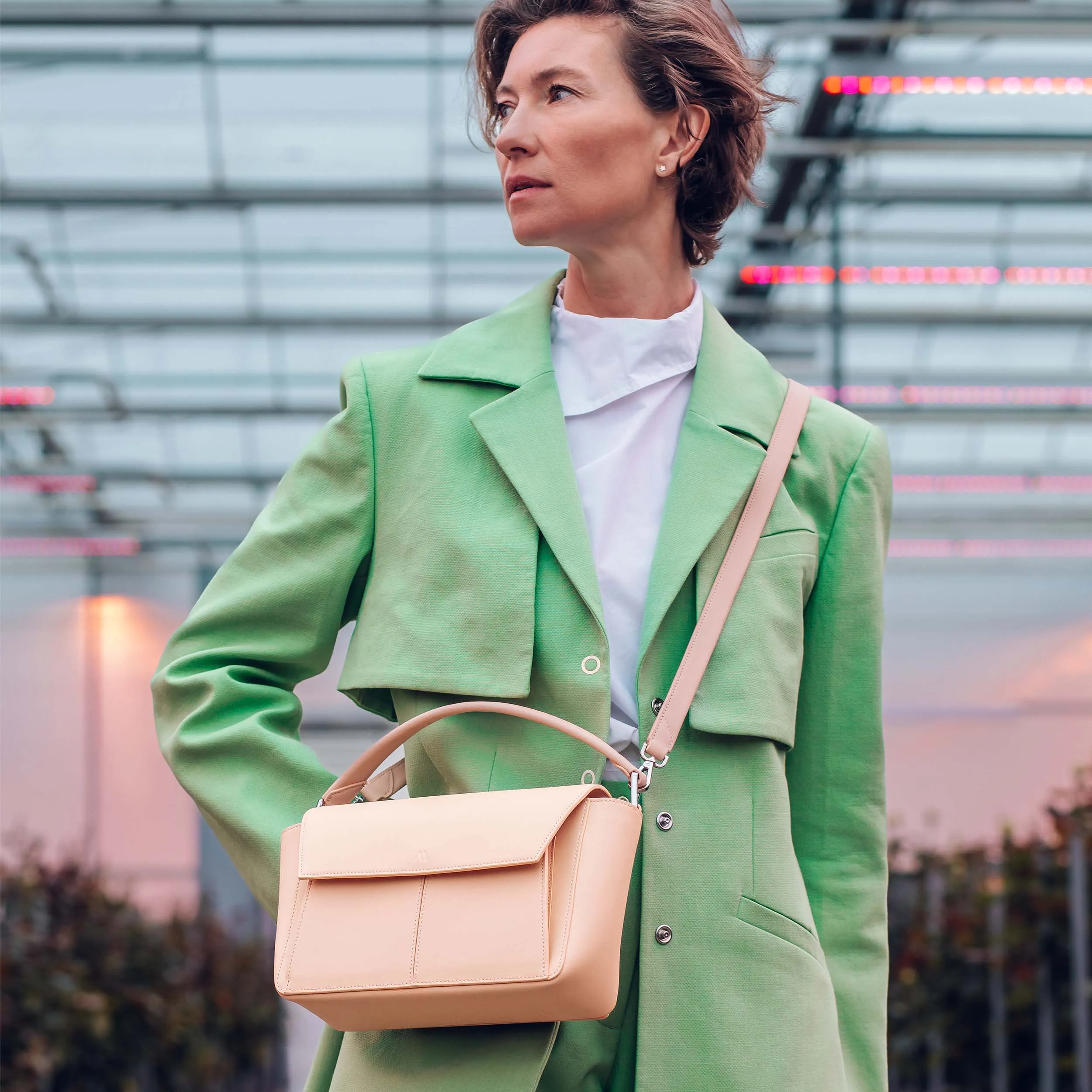 Ikon Shoulder Bag - peach sold by Kaai nv product image thumbnail 2