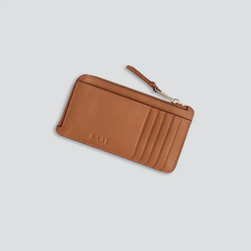 Rebel Cardholder - cognac sold by Kaai nv