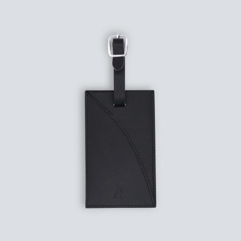 Luggage Tag - black sold by Kaai nv