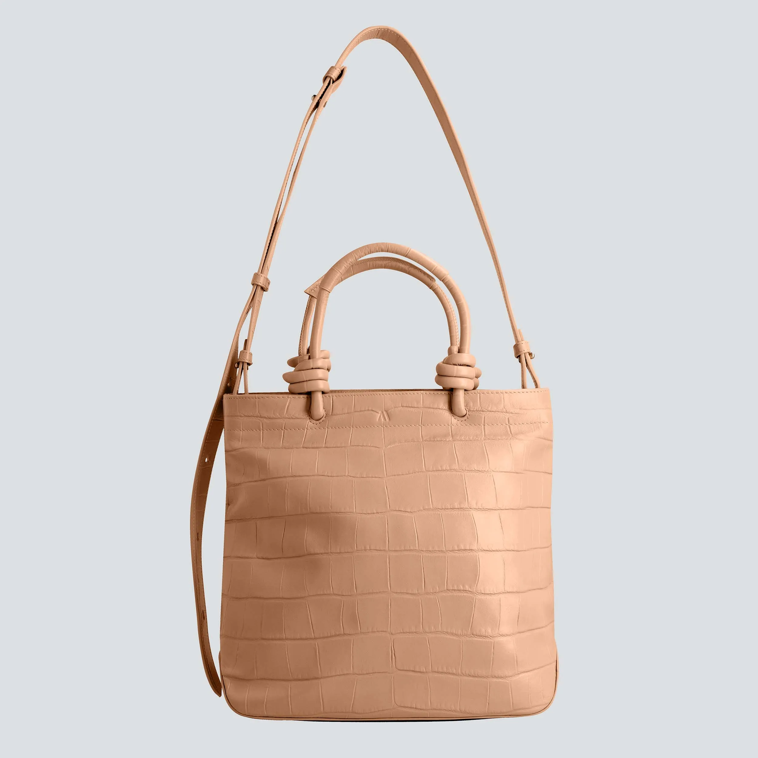 Mini Loop - soft croco cappuccino sold by Kaai nv