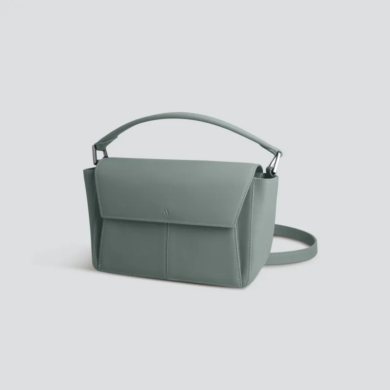 Ikon Shoulder Bag - grey green sold by Kaai nv