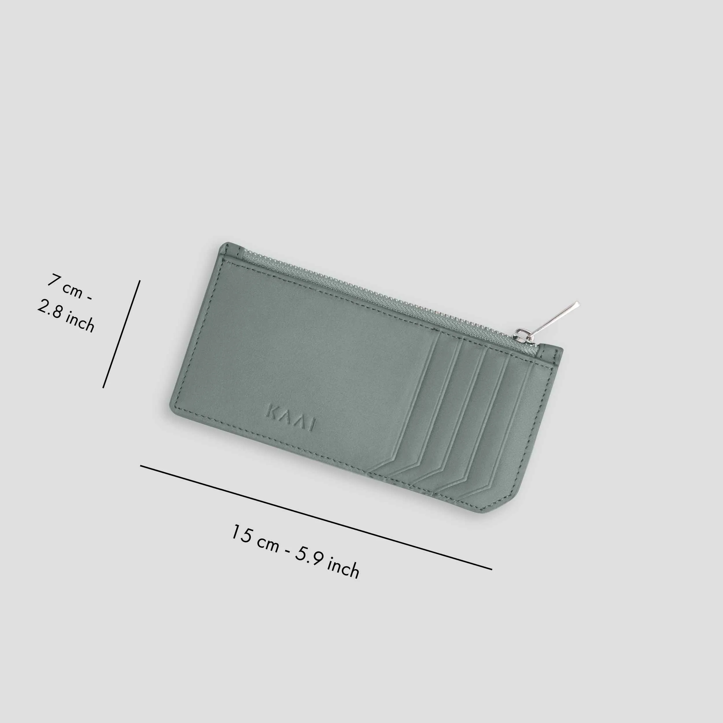 Cardholder - grey green sold by Kaai nv product image thumbnail 2
