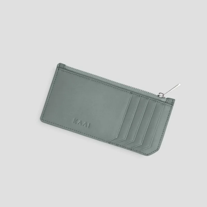 Cardholder - grey green sold by Kaai nv
