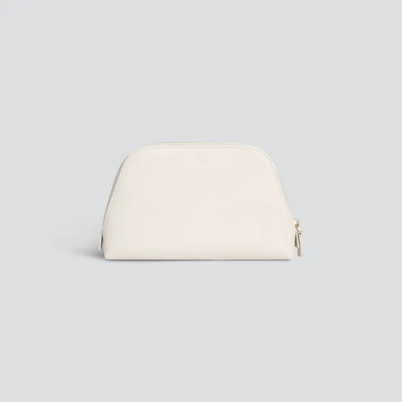 Makeup Bag - chalk white sold by Kaai nv