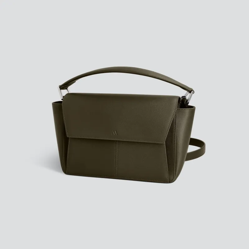 Ikon Shoulder Bag - hunter khaki sold by Kaai nv