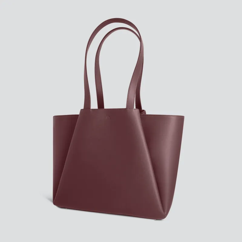 Midi Pyramid - dark burgundy sold by Kaai nv